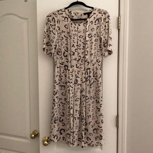 BCBG Animal Print Dress